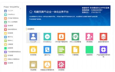 定制化移動辦公APP 打造企業(yè)專屬的“釘釘”“紛享銷客”，實現(xiàn)企業(yè)辦公管理一體化ERP定制